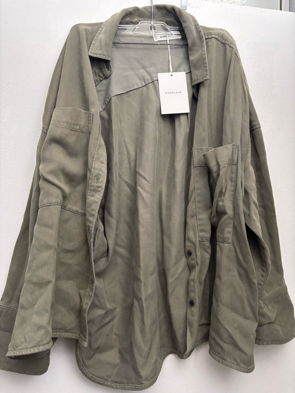 Everlane Olive Green Utility Jacket